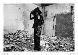 dress & jacket // ilaria nistri | hat 1 // stylist own | hat 2 // paola puro
