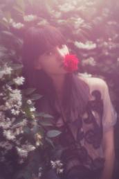 embroidered tulle top // sharon wauschob