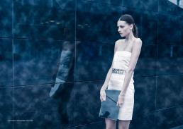 dress ice glow // alberto caneglias | mirrors // ikea  